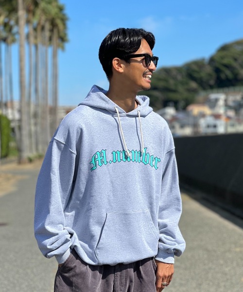 セール】【MAGIC NUMBER】OLD ENGLISH LOGO BIG HOOD SWEAT