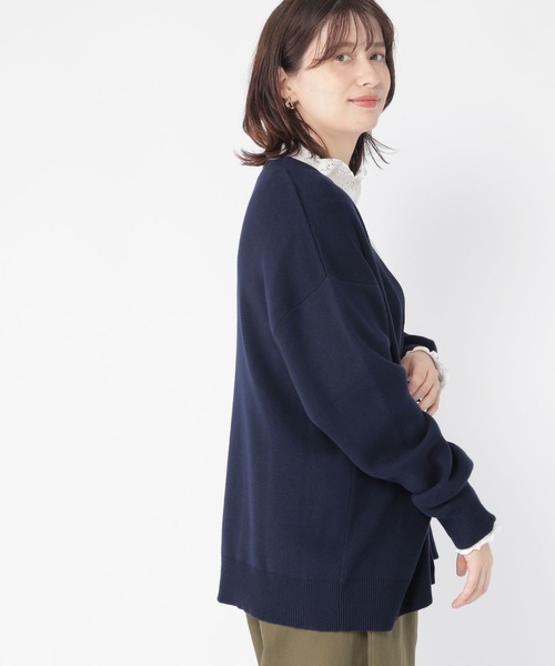 studio CLIP（スタディオクリップ）の「12ゲージ総針ニットVネック