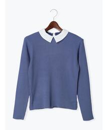 Te chichi TERRASSE | 衿付きニットプルオーバー(ニット/セーター)