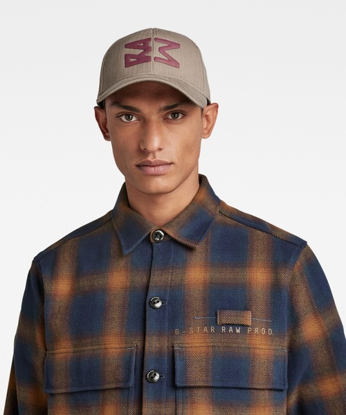 G-STAR（ジースター）の「POCKETONY SERVICE OVERSHIRT/シャツジャケット（ブルゾン・メンズ・イエロー系その他/チェック・SMALL/X-LARGE/LARGE/MEDIUM/X-SMALL）」の3枚目の写真