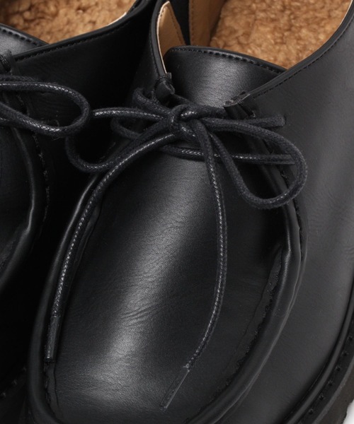 studio CLIP（スタディオクリップ）の「レースアップモカシューズ（その他シューズ・レディース・ブラック/ブラウン・MEDIUM/LARGE）」の6枚目の写真