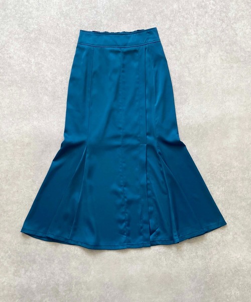 toucher du brise（トゥシェドブリーズ）の「美脚 マーメイドスカート（スカート・レディース・ピンク/チャコールグレー/ブルー・M/S）」の18枚目の写真