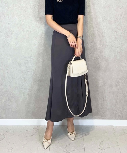 toucher du brise（トゥシェドブリーズ）の「美脚 マーメイドスカート（スカート・レディース・ピンク/チャコールグレー/ブルー・M/S）」の19枚目の写真