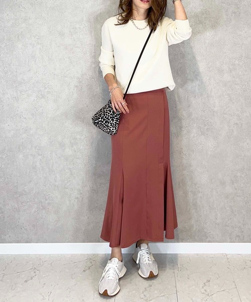 toucher du brise（トゥシェドブリーズ）の「美脚 マーメイドスカート（スカート・レディース・ピンク/チャコールグレー/ブルー・M/S）」の20枚目の写真