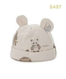 gelato pique（ジェラートピケ）の「【BABY】ぬいぐるみ柄キャップ（その他ベビー用品）」