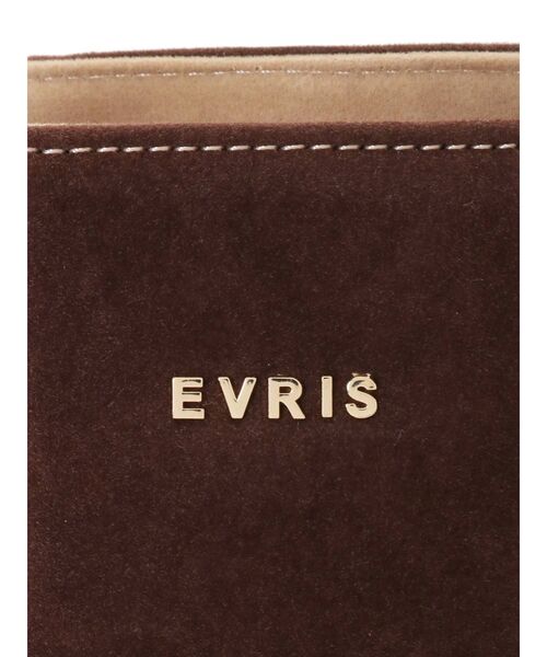 EVRIS（エヴリス）の「バイカラーブロッキングショルダーバッグ（ショルダーバッグ・レディース・ブラック/ベージュ/パープル・FREE）」の5枚目の写真