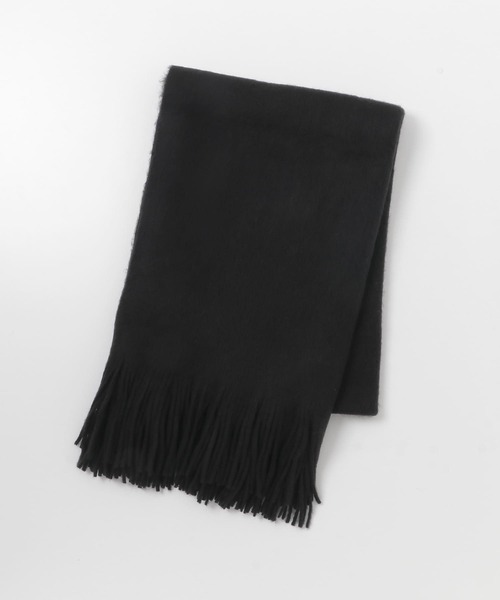 SENSE OF PLACE by URBAN RESEARCH（センスオブプレイスバイアーバンリサーチ）の「ニットフリンジストール（ストール/ショール・レディース・ブルー/ブラック/アイボリー/イエロー・ONE）」の16枚目の写真