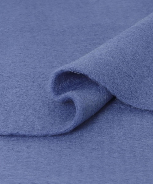 SENSE OF PLACE by URBAN RESEARCH（センスオブプレイスバイアーバンリサーチ）の「ニットフリンジストール（ストール/ショール・レディース・ブルー/ブラック/アイボリー/イエロー・ONE）」の5枚目の写真