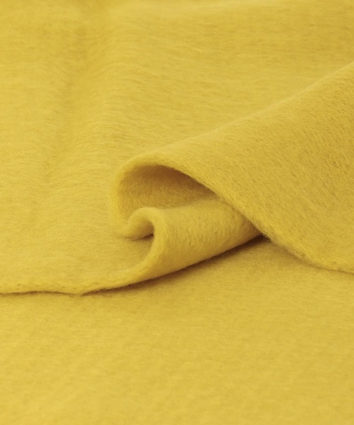 SENSE OF PLACE by URBAN RESEARCH（センスオブプレイスバイアーバンリサーチ）の「ニットフリンジストール（ストール/ショール・レディース・ブルー/ブラック/アイボリー/イエロー・ONE）」の9枚目の写真