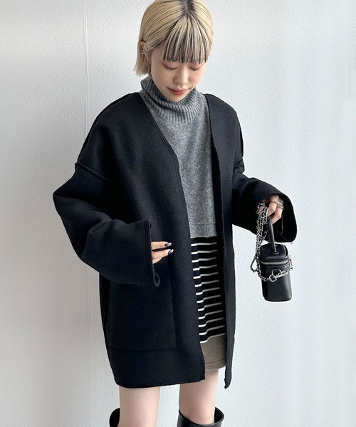 w closet（ダブルクローゼット）の「【2WAY】リバーシブルボア