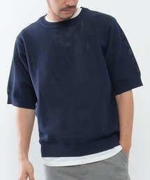 【2点セット】ワッフルニット半袖インナーセット