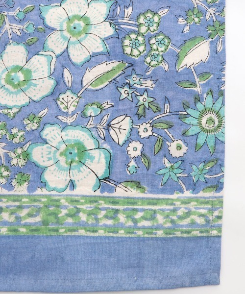 チチカカ(チチカカ)の「ブロックプリントエプロン(エプロン・レディース・ピンク/パープル・FREE)」の13枚目の写真