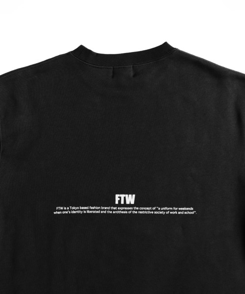 FTW（エフティダブリュー）の「FTW STANDARD LOGO  CREWNECK（スウェット・メンズ・チャコール/グレー/ブラック/ブルー・LARGE/SMALL/MEDIUM）」の18枚目の写真