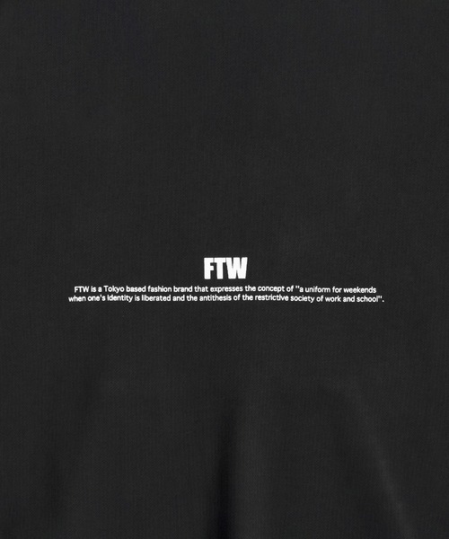 FTW（エフティダブリュー）の「FTW STANDARD LOGO  CREWNECK（スウェット・メンズ・チャコール/グレー/ブラック/ブルー・LARGE/SMALL/MEDIUM）」の20枚目の写真