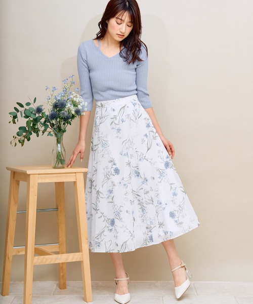 NOELA（ノエラ）の「クラシカルフラワースカート（スカート）」 - WEAR