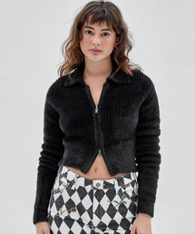 Guess | GUESS Originals Fuzzy Zip-Up Sweater(ニット/セーター)