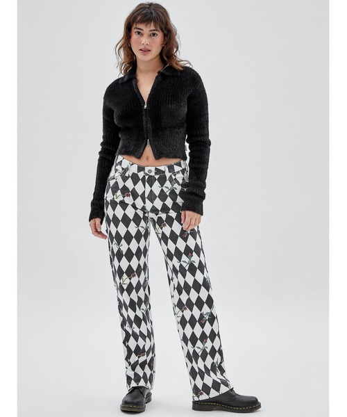 Guess(ゲス)の「GUESS Originals Fuzzy Zip-Up Sweater(ニット/セーター・レディース・ブラック・SMALL/MEDIUM/X-SMALL)」の6枚目の写真