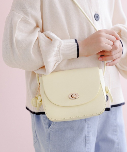 GLOBAL WORK(グローバルワーク)の「アソートデザインミニBAG/180665(ショルダーバッグ・キッズ・ブラック/ライトイエロー/ライトピンク/シャンパン/ライトブルー・FREE)」の3枚目の写真
