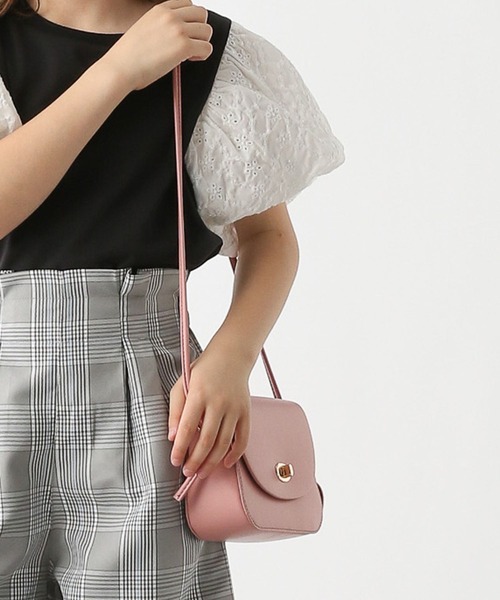GLOBAL WORK(グローバルワーク)の「アソートデザインミニBAG/180665(ショルダーバッグ・キッズ・ブラック/ライトイエロー/ライトピンク/シャンパン/ライトブルー・FREE)」の4枚目の写真