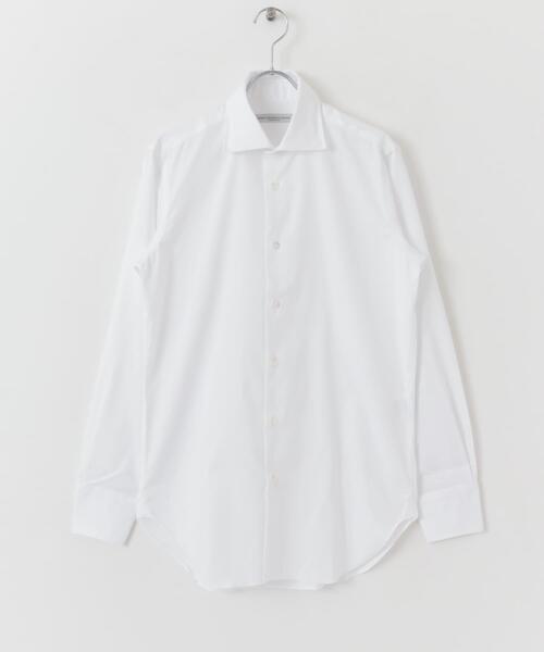 URBAN RESEARCH DOORS(アーバンリサーチドアーズ)の「『イージーケア』LIFE STYLE TAILOR セミワイド無地シャツ(シャツ/ブラウス・メンズ・ホワイト・38/39/40/41)」の2枚目の写真
