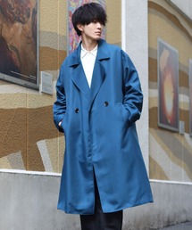 over size chester coat/オーバーサイズ チェスターコート/ラップコート