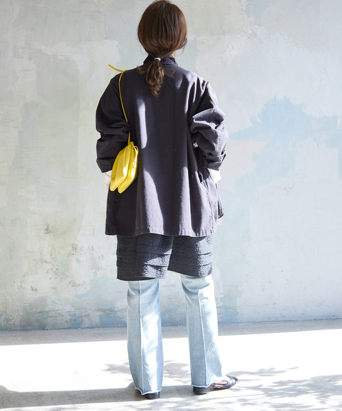 SLOBE IENA(スローブイエナ)の「【ROTHCO/ロスコ】 BDU SHIRTS ブルゾン(ミリタリージャケット・レディース・ブラック/カーキ・FREE)」の19枚目の写真