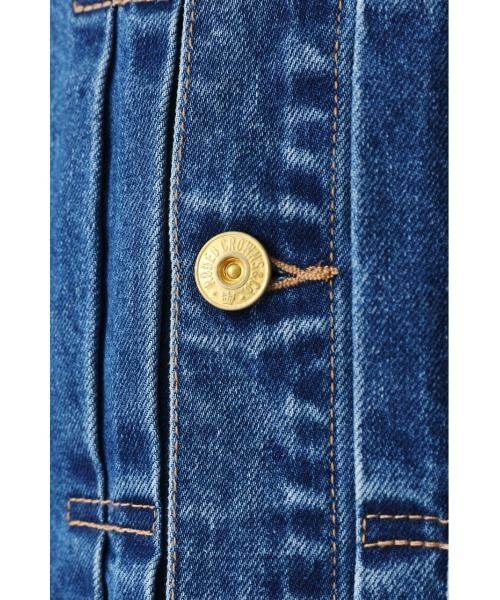 RODEO CROWNS WIDE BOWL(ロデオクラウンズワイドボウル)の「VINTAGE LIKE DENIM ベスト(ベスト・レディース・ブラック/ブルー・FREE)」の8枚目の写真