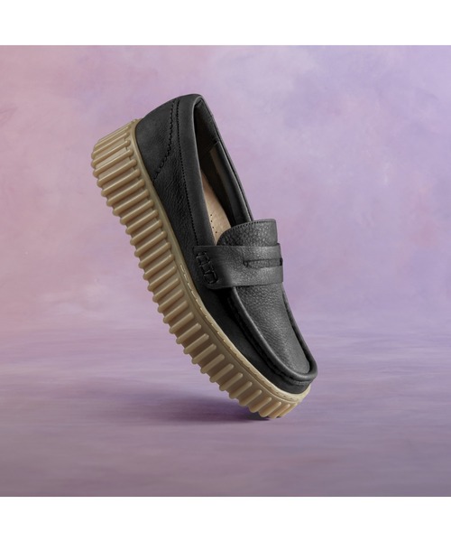 Clarks TORHILL PENNY ブラックローファー Clarks ローファー Torhill Penny / トーヒルペニー （ブラック