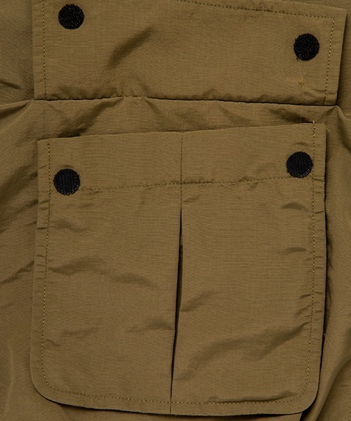 430(フォーサーティ)の「【430】NYLON BDU JACKET WO/EMB(カバーオール・メンズ・カーキ/ブラック/オレンジ・3/2/1)」の10枚目の写真