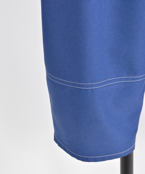 gomme（ゴム）の「Ｐツイル　切替カーブパンツ（その他パンツ・レディース・ブラック/ブルー/チャコールグレー・MEDIUM）」の17枚目の写真