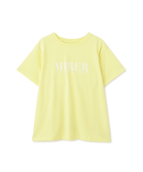 FREE'S MART(フリーズマート)の「◆カラーロゴプリントTシャツ(Tシャツ/カットソー・レディース・イエロー/ネイビー/ホワイト・FREE)」の3枚目の写真
