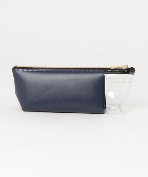 COMMON WARE（コモンウェアー）の「EC : FENSTER フェンスターボートSペンケース（ペン類・レディース・ネイビー/ブラック/ダークグリーン・FREE）」の7枚目の写真