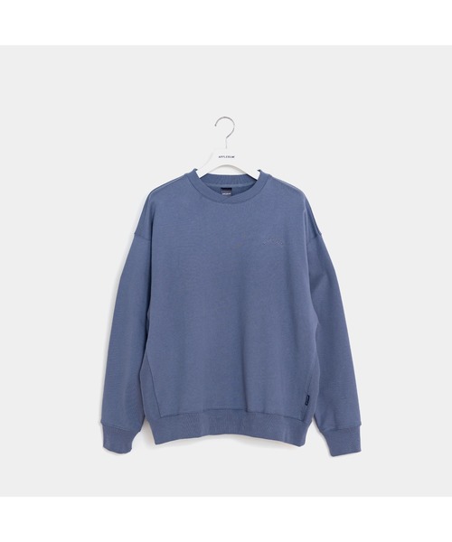 APPLEBUM(アップルバム)の「Solid Color Crew Sweat(スウェット・メンズ・ブルー系その他/ブラック・LARGE/XX-LARGE/X-LARGE/MEDIUM/SMALL)」の2枚目の写真