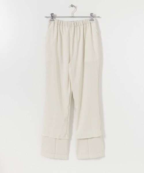 URBAN RESEARCH（アーバンリサーチ）の「センタープレスイージーパンツ（その他パンツ・レディース・ブルー系その他/ネイビー/オフホワイト・38/36）」の13枚目の写真