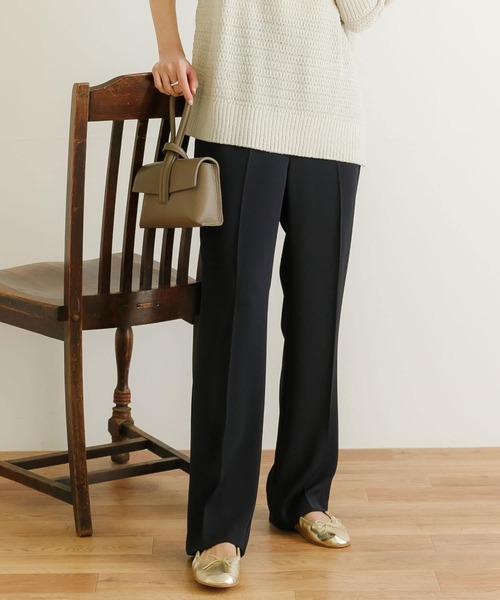 URBAN RESEARCH（アーバンリサーチ）の「センタープレスイージーパンツ（その他パンツ・レディース・ブルー系その他/ネイビー/オフホワイト・38/36）」の16枚目の写真