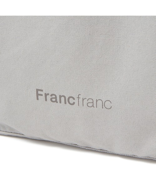 Francfranc（フランフラン）の「ロゴトート M グレー（トートバッグ・レディース・グレー・FREE）」の8枚目の写真