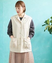 Le temps riche | ブリティッシュデザインベスト ＜Le temps riche＞(ベスト)