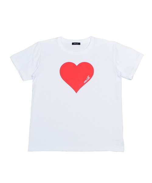 MILK(ミルク)の「Plump Heart Tシャツ(Tシャツ/カットソー・レディース・A/B/C/D・FREE)」の11枚目の写真