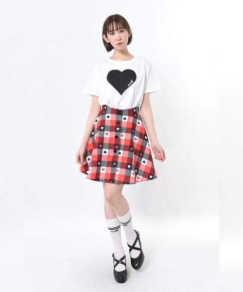 MILK(ミルク)の「Plump Heart Tシャツ(Tシャツ/カットソー・レディース・A/B/C/D・FREE)」の21枚目の写真