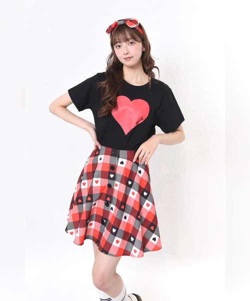MILK(ミルク)の「Plump Heart Tシャツ(Tシャツ/カットソー・レディース・A/B/C/D・FREE)」の17枚目の写真