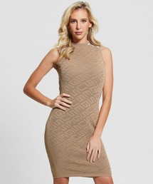 Guess | Paula Logo Knit Mini Dress(ワンピース)