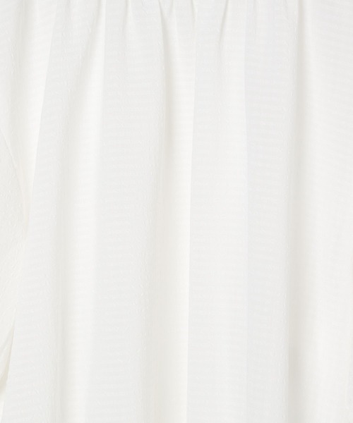 GLOBAL WORK（グローバルワーク）の「シャーリングブラウス半袖/AND YUA ANY/193271（シャツ/ブラウス・キッズ・ホワイト/ライトグリーン・150cm/160cm）」の9枚目の写真