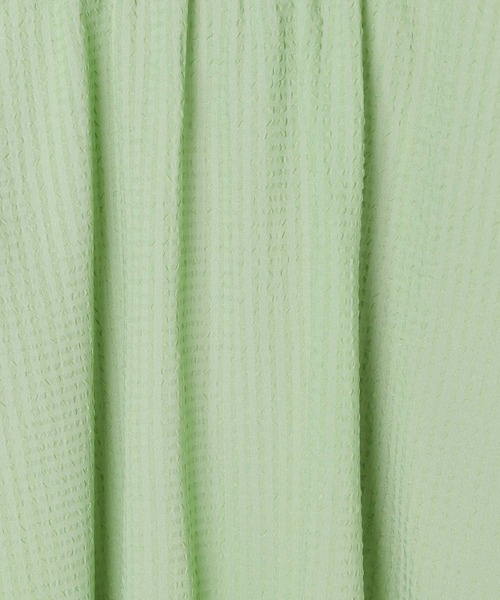 GLOBAL WORK（グローバルワーク）の「シャーリングブラウス半袖/AND YUA ANY/193271（シャツ/ブラウス・キッズ・ホワイト/ライトグリーン・150cm/160cm）」の8枚目の写真