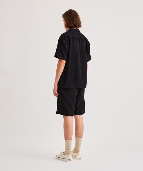 Saturdays NYC（サタデーズ ニューヨークシティ ）の「Pile Open Collar S/S Shirt（シャツ/ブラウス・メンズ・ブラック・L/M/XL）」の11枚目の写真