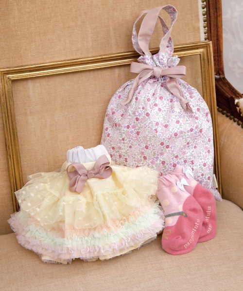 panpantutu（パンパンチュチュ）の「ファーストフレンドギフトバッグ（ベビーギフト・キッズ・ナチュラル/ネイビー/レモンイエロー/ロイヤルブルー/ラベンダー/ブルー系その他・FREE/SMALL）」の6枚目の写真