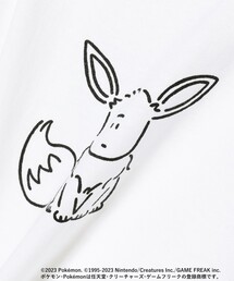 YU NAGABA BEAMS Tシャツ イーブイ キッズ130 プロモ付 YU NAGABA × ポケモンカードゲーム for BEAMS イーブイたちを