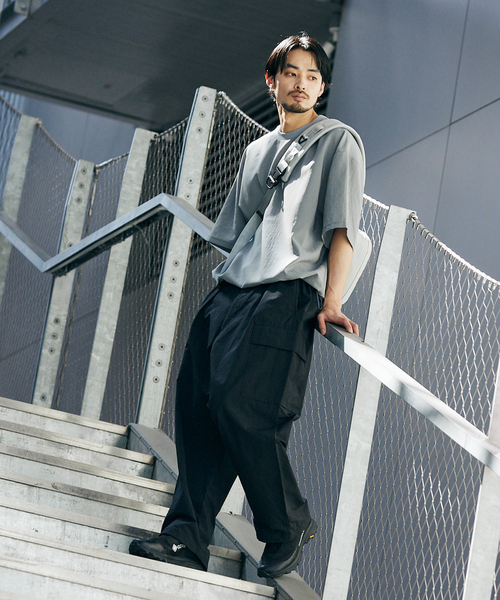 JOURNAL STANDARD(ジャーナルスタンダード)の「コットンナイロン オーバーテック 6ポケット パンツ(カーゴパンツ・メンズ・ブラック/ブルー系その他/ベージュ・MEDIUM/LARGE)」の10枚目の写真