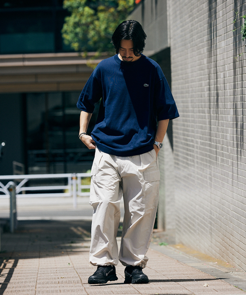 JOURNAL STANDARD(ジャーナルスタンダード)の「コットンナイロン オーバーテック 6ポケット パンツ(カーゴパンツ・メンズ・ブラック/ブルー系その他/ベージュ・MEDIUM/LARGE)」の21枚目の写真