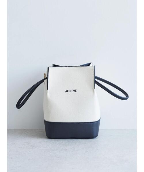 AMERICAN HOLIC（アメリカンホリック）の「2Wayロゴキャンバスショルダーバッグ（ショルダーバッグ・レディース・ベージュ/ブラック・FREE）」の5枚目の写真