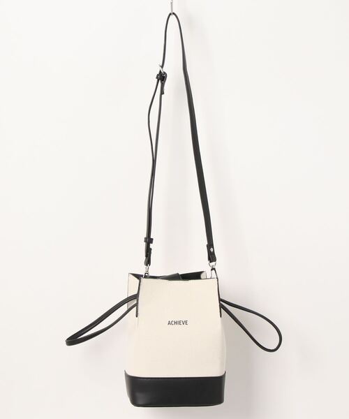 AMERICAN HOLIC（アメリカンホリック）の「2Wayロゴキャンバスショルダーバッグ（ショルダーバッグ・レディース・ベージュ/ブラック・FREE）」の18枚目の写真